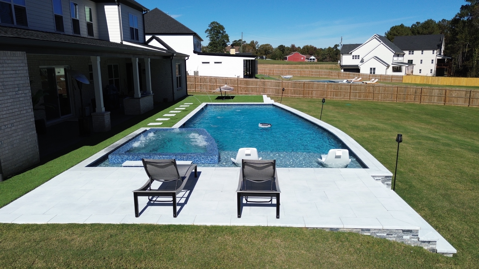 Custom Gunite Pool Construction project 3